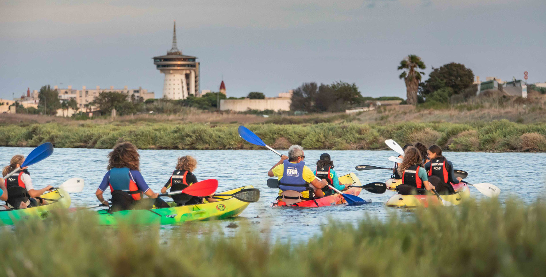 Kayak de mer à Palavas-les-Flots : sport, nature et flamants roses !