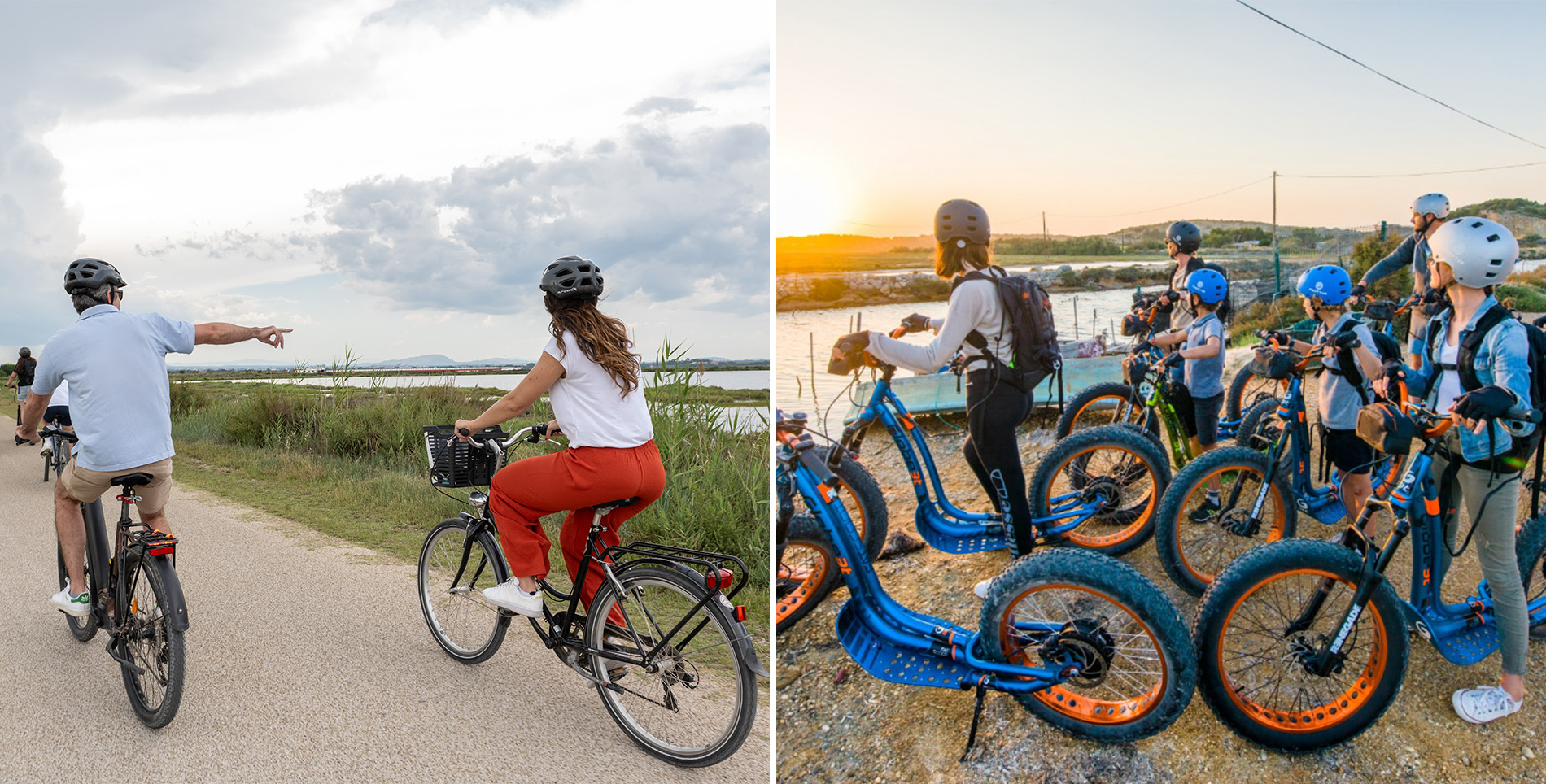 Idées de balades à vélo et trottinette électrique à Palavas-les-Flots